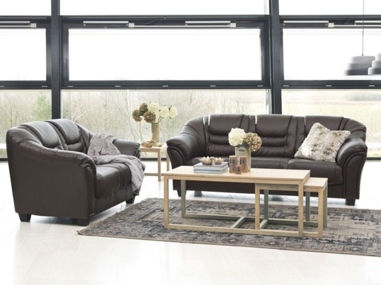 Stoliki kawowe z drewna Kornus dąb bielony