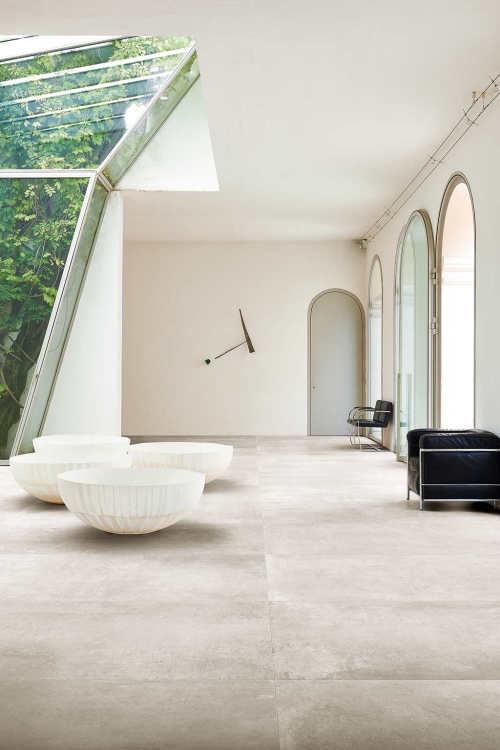 Floor Gres Rawtech/ Raw-White 80x80 płytki gresowe imitujące beton