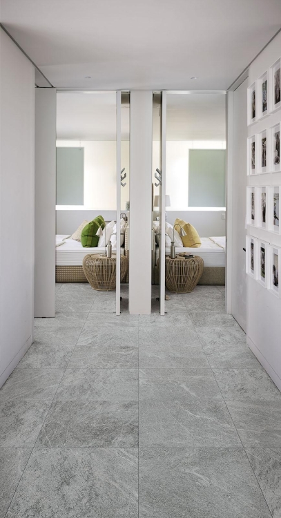 Mystone Quarzite MZSX Platinum płytki gresowe imitujące kamień Marazzi