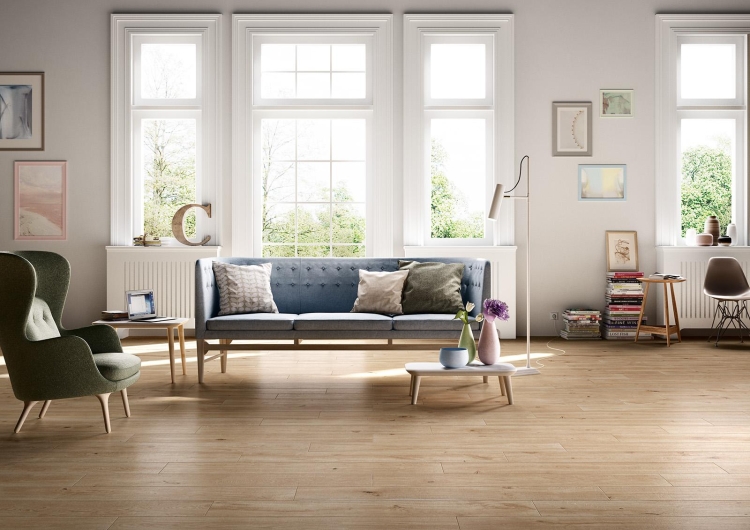 Treverkever Sand MH8A płytki gresowe drewnopodobne 20x120 Marazzi