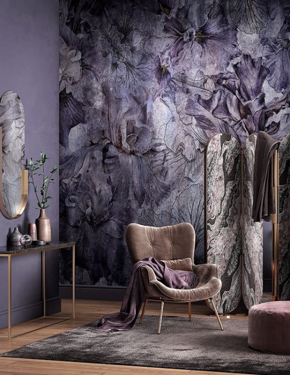 Kwiatowa tapeta Wonderwall Studio Indi Fleur Scharme