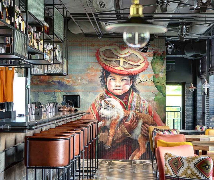 Aruma orientalna tapeta ścienna na fizelinie Wonderwall Studio Human Story