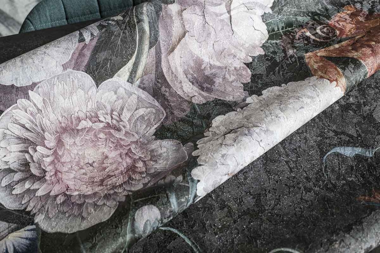 Różana tapeta ścienna na fizelinie Fleur Scharme Fiori kwieciste bukiety
