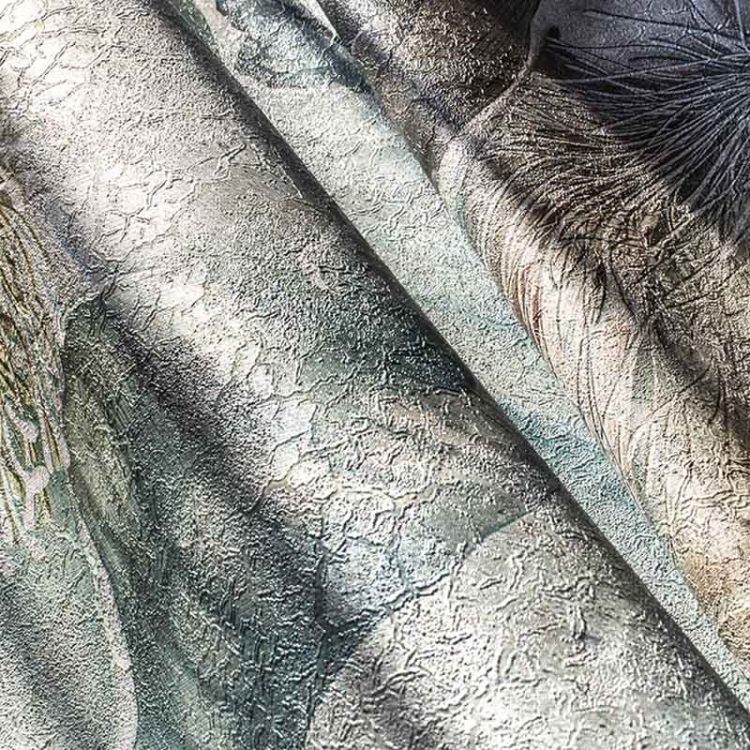 Akwarelowa tapeta ścienna na fizelinie Fleur Scharme Calipso kwiatowa abstrakcja