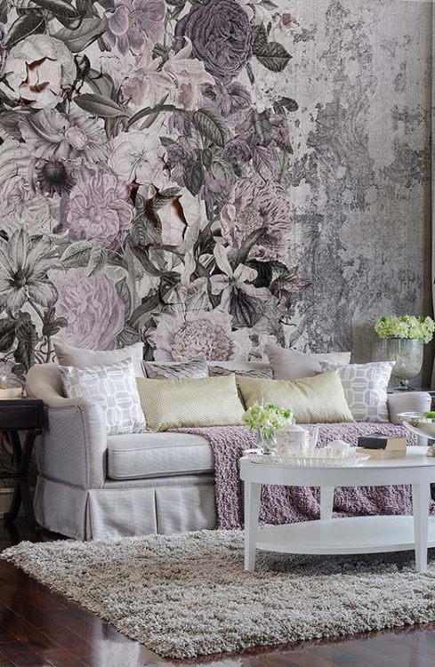 Casabella kwiatowa tapeta ścienna na fizelinie Fleur Scharme