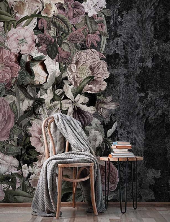 Casabella kwiatowa tapeta ścienna na fizelinie Fleur Scharme