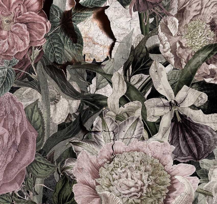 Casabella kwiatowa tapeta ścienna na fizelinie Fleur Scharme