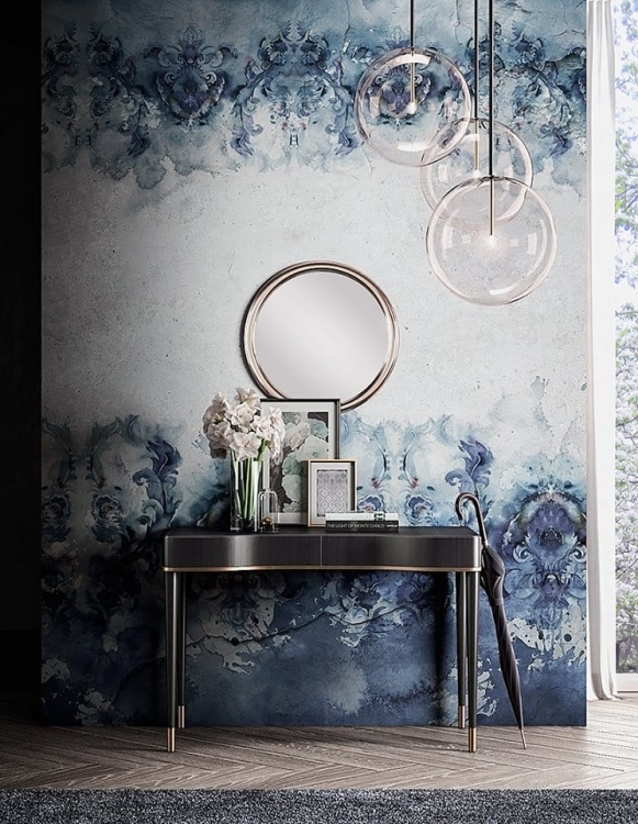 Garbi nowoczesna tapeta ścienna na fizelinie w koronkowe ornamenty Bright Accents