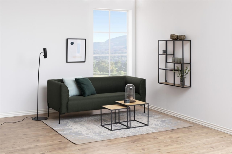 Scandi Loft Wild Oak regał wiszący w stylu skandynawskim