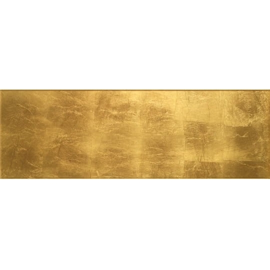 Foglio D'Oro luksusowa złota płytka ścienna 25x75 Dune Megalos Vitra