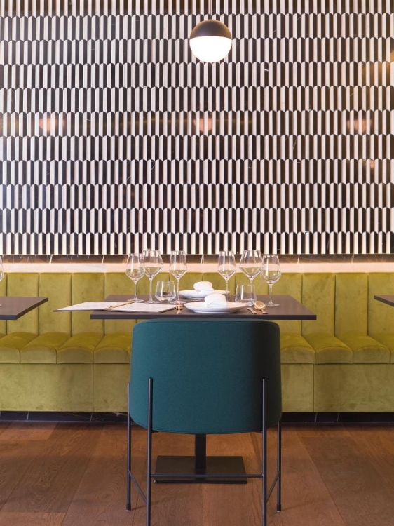 Piano Black nowoczesna mozaika ścienna L'Antic Colonial