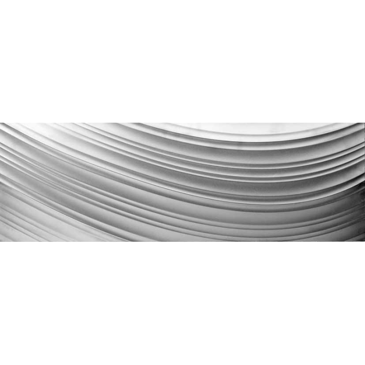 Neutral Silver Curve Aparici dekoracyjne płytki ścienne