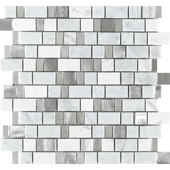 Victorian Stripes White mozaika trawertynowa L'Antic Colonial