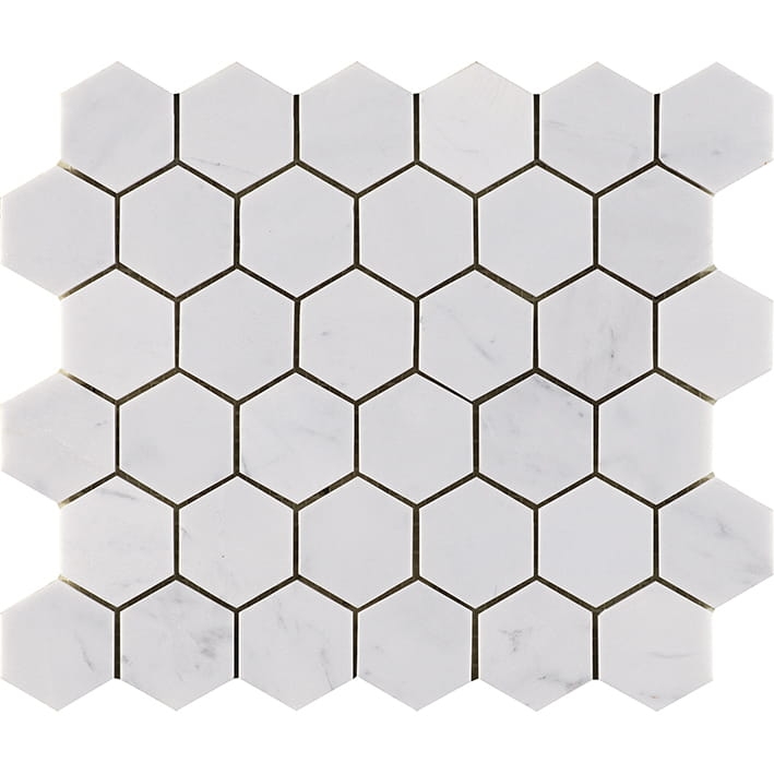 Essential Hexagon Persian White mozaika marmurowa L'Antic Colonial
