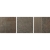 Diurne Oxide Plate Dune dekoracyjne płytki z metalicznym efektem