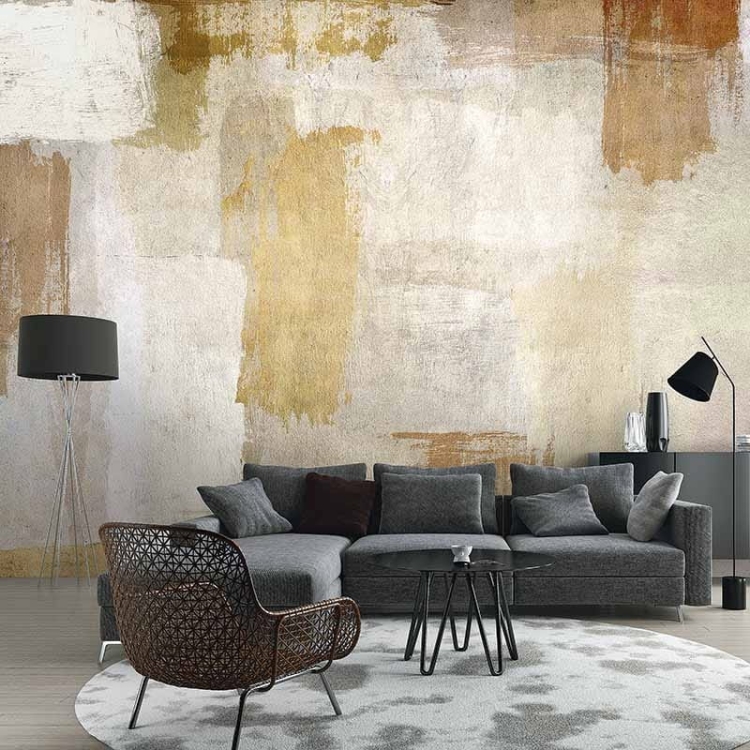 Muros nowoczesna tapeta na fizelinie imitująca malowaną ścianę