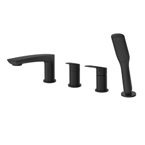 Vedo Desso Nero bateria nawannowa 4-otworowa, czarny mat VBD4040CZ