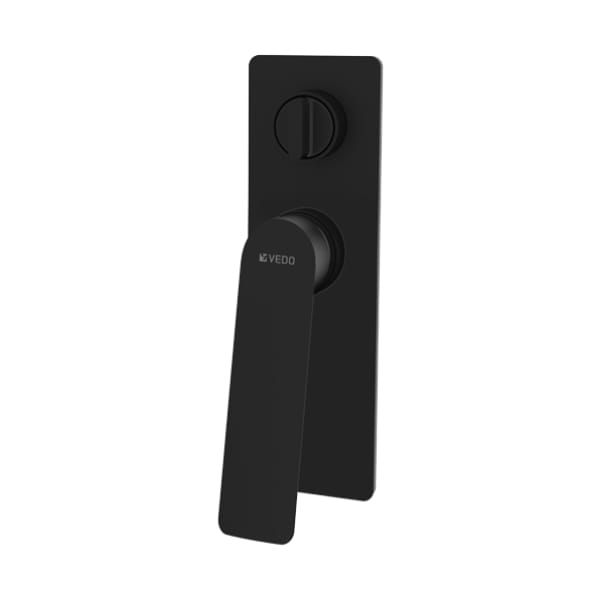 Vedo Desso Nero bateria wannowo-natryskowa podtynkowa 2-drożna, czarny mat VBD4016CZ