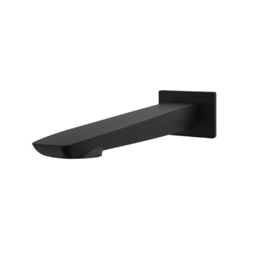 Vedo Desso Nero wylewka wannowa ścienna 185mm, czarny mat VBD4033LCZ