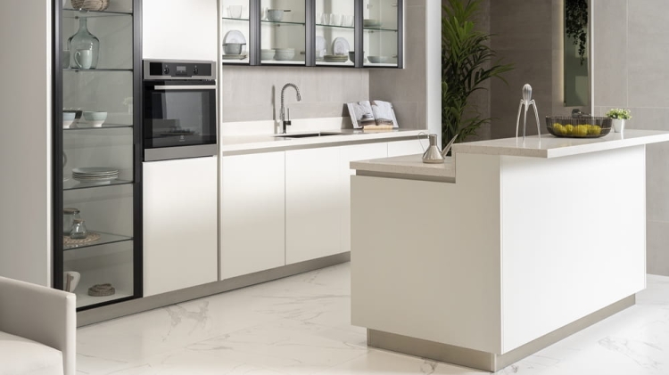 Artic Venis 80x80 matowe płytki podłogowe imitujące marmur