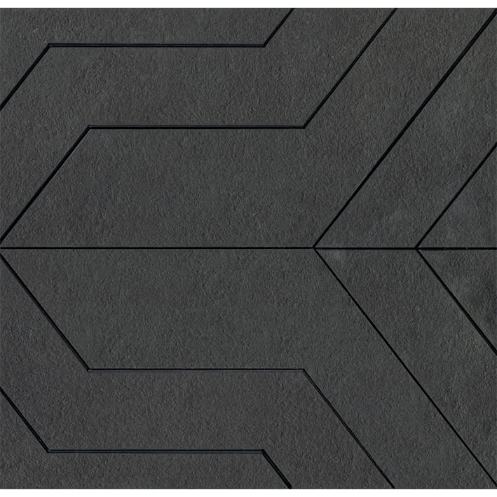 L'Antic Colonial Focus Black kamienna mozaika geometryczna