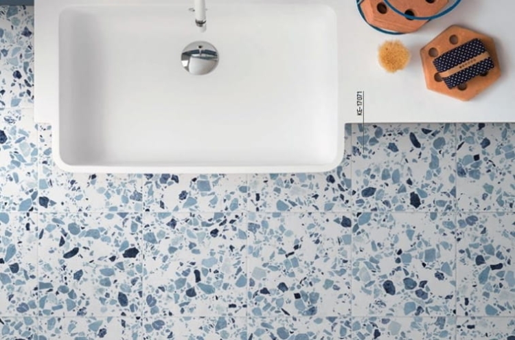 Baerwolf Flakes Blue KE-17071 kafelki niebieskie lastryko