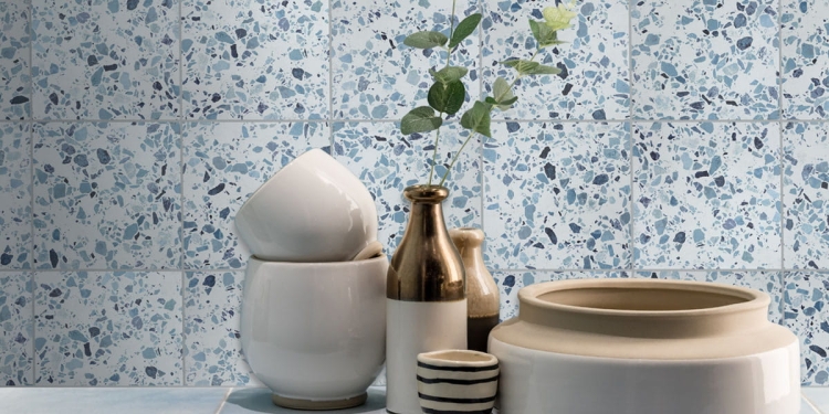 Baerwolf Flakes Blue KE-17071 kafelki niebieskie lastryko
