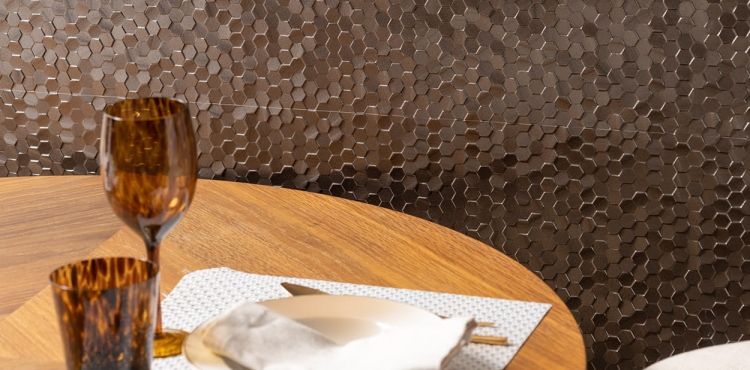 Venis Dubai Silver metaliczne płytki dekoracyjne