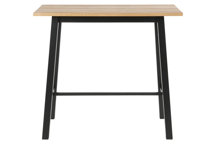 Stół barowy z drewnianym dwuczęściowym blatem Charry Wild Oak Bar Table dębowy olejowany