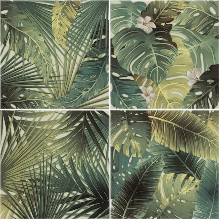 Jungle KE-18095 tropikalne kafelki Barwolf dżungla