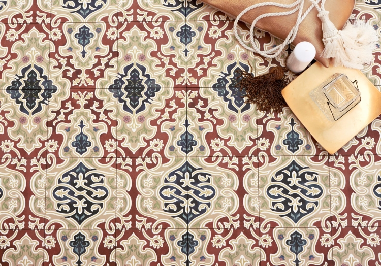 Aparici Tawriq Brown Natural 59,2x59,2 orientalne płytki dekoracyjne