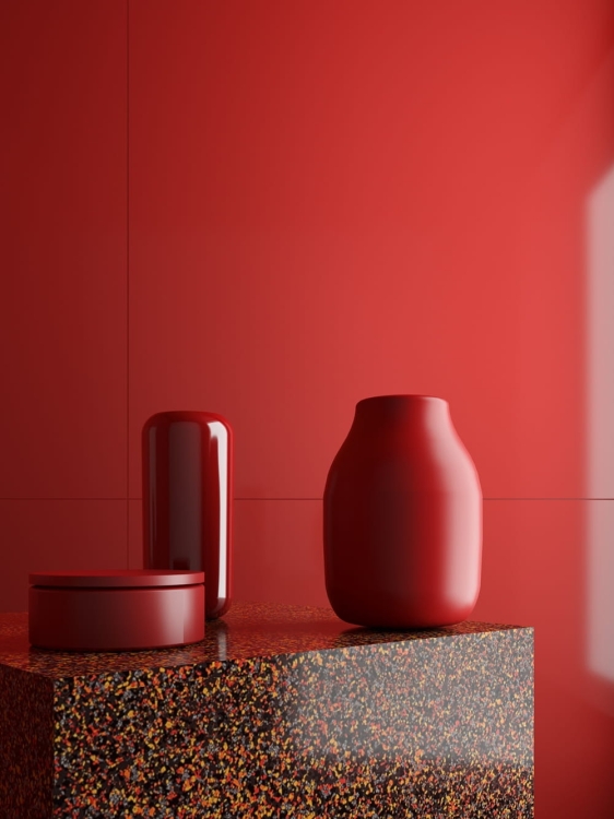 Leonardo Endless ENDL 120R LLL włoskie płytki imitujące czerwone lastryko