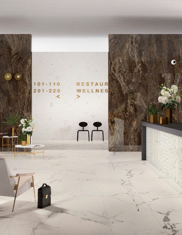 Marazzi Allmarble Statuario Mat MM9E 60x60 matowe płytki gresowe