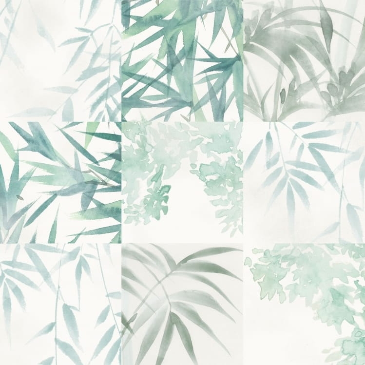 Dune Berlin Bambu 188075 kafelki ścienne z motywem bambusowych liści