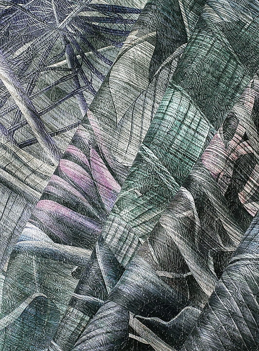 Tropikalny las dżungla oryginalna tapeta ścienna na fizelinie Kenia 3 kolory