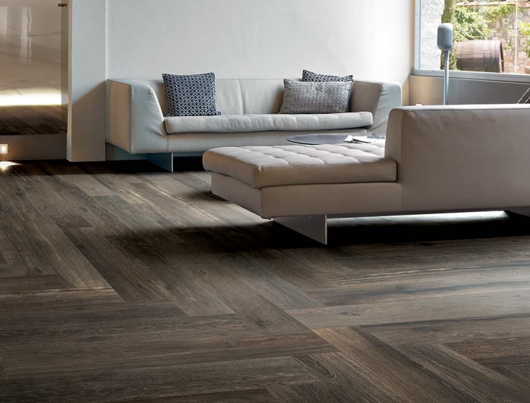 REX Planches de Rex Choco 20x120 włoskie płytki gresowe drewnopodobne