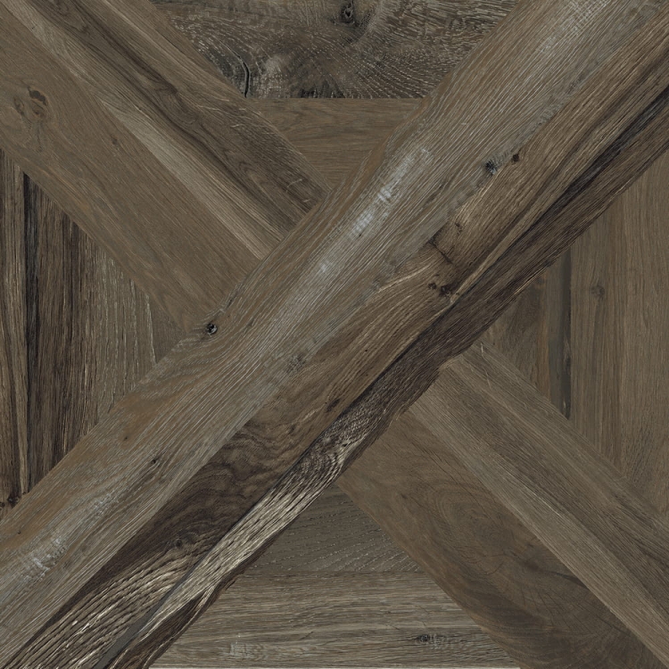 REX Planches de Rex Decor Choco 80x80 włoskie dekory gresowe drewnopodobne