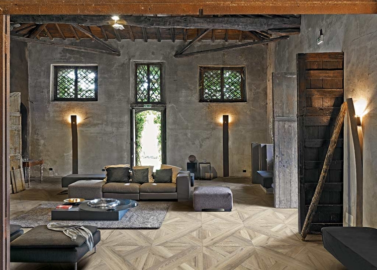 REX Planches de Rex Decor Miel 80x80 włoskie dekory gresowe drewnopodobne