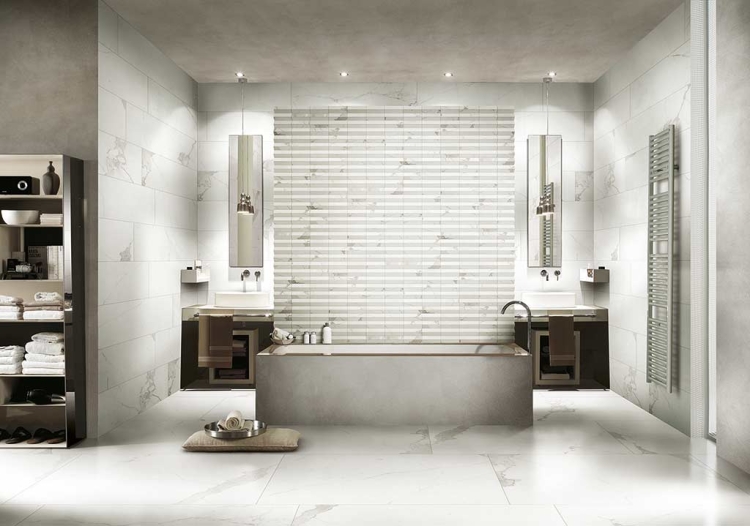 Cerim Timeless Calacatta 60x60 włoskie płytki gresowe imitujące marmur