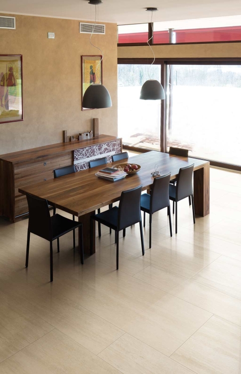 Cerim Timeless Travertino 60x60 włoskie płytki gresowe imitujące marmur