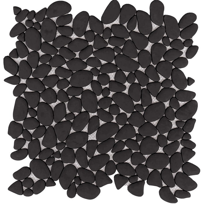 L'Antic Colonial Boulder Black 30,5x30,5 uniwersalna szklana mozaika imitująca kamień