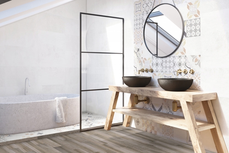 Dune Factory Stella Coral 187666 uniwersalne kafelki patchworkowe