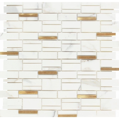 Dune Arcadia 187541 luksusowa mozaika biało złota