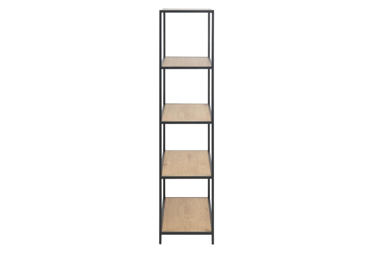 Scandi Loft Wild Oak regał w stylu skandynawskim 77x35 H:150cm dziki dąb