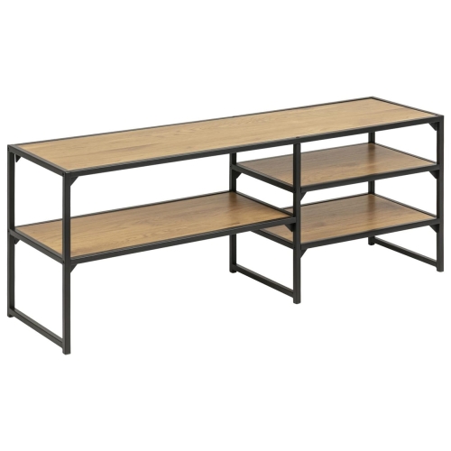 Scandi Loft Wild Oak regał RTV w stylu skandynawskim