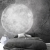 Fullmoon pełnia księżyca i gwiazdy tapeta na fizelinie 4 kolory