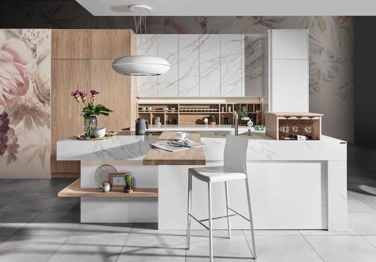 Harmony Earth delikatne kwiaty w pasteli fototapeta na fizelinie - wymiar indywidualny