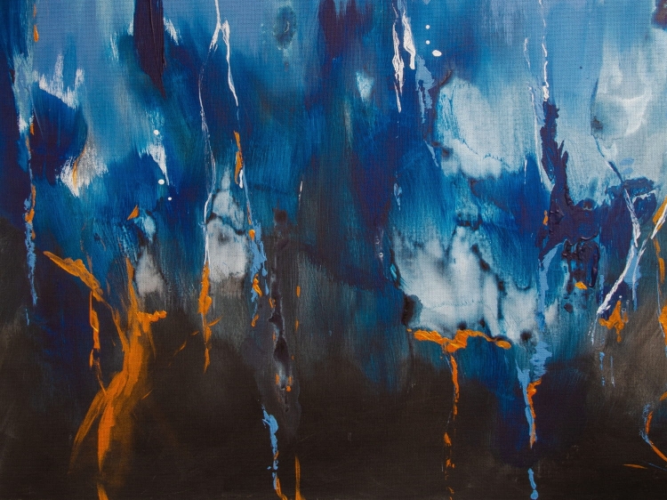 Memory II Wall Art oryginalna fototapeta na fizelinie abstrakcyjny obraz - wymiar indywidualny