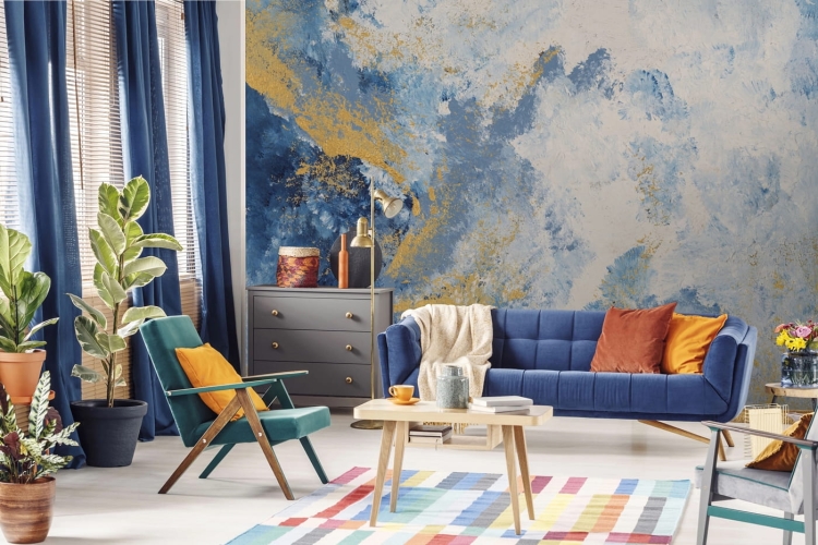 Heaven Wall Art oryginalna fototapeta na fizelinie abstrakcyjny obraz niebo - wymiar indywidualny