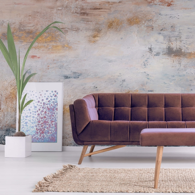 Elemental Wall Art stylowa harmonijna fototapeta na fizelinie jak obraz - wymiar indywidualny